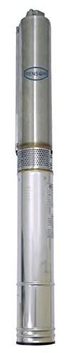 POMPE DE FORAGE 4'' 60L/MIN MOTEUR HUILE TRI 1,1KW F1''1/4 RENSON