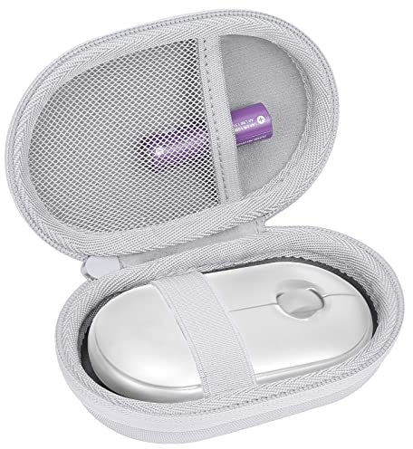 co2CREA Hard Travel Storage Case for Logitech POP/Pebble Mouse 2 M350s /M350 Slim Bluetooth Wireless Mouse (Case Only,Excluding Mouse)