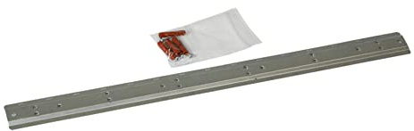 PROREGAL Wandleiste für Sichtlagerboxen (ohne Boxen) | HxBxT 5x60x0,3cm | Wandhalterung, Kleinteileaufbewahrung, Sortimentsboxhalterung