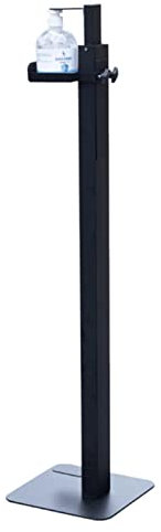 Desinfektionsmittelständer Fußbetätigung Handdesinfektionsmittelspender - Stand Höhenverstellbares Tablett, Berührungslos Handseifen-Halter Für Supermärkte Restaurants, Freistehend ( Size : 41inch/105