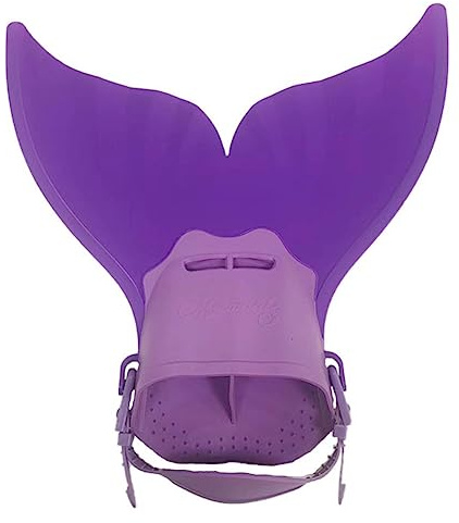 Swimming Fins Kids Mermaid Flippers Diving Feet Monofin Whale Tail Silicone Flippers Swimming Gear Accessories