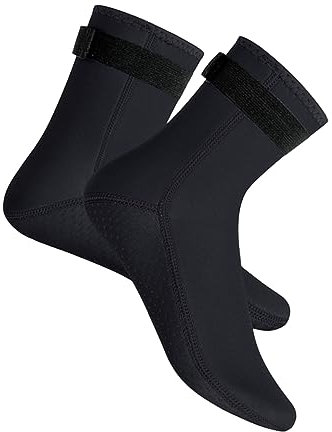 VANZACK Warme wasserdichte Tauchsocken rutschfeste Schwimmschuhe Atmungsaktive Strandsocken Für Tauchen Und Schwimmen Komfortable Flossensocken Für Erwachsene