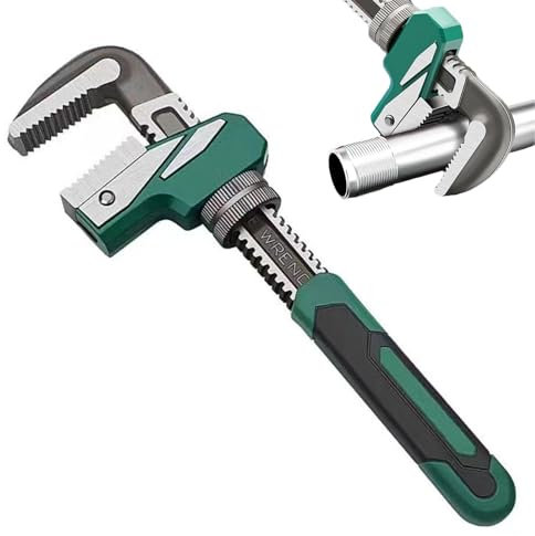 Llave ajustable de boca ancha,Llave inglesa ajustable - Llave de reparación de automóviles de gran apertura Llave ajustable tipo F | Llave para tuberías de agua, llave de plomería de Metal para repara