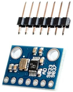 DOSERTY 5 Stück AD9833 Sinus Square Programmierbare Signale Generator Mikroprozessoren Serielle Schnittstellen Modul Frequenz Synthesizer