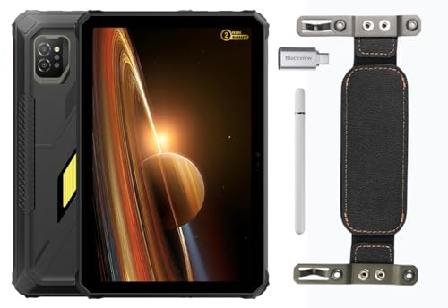 Blackview Active 7 | 11 IPS 60Hz | 24GB RAM + 128GB (2TB) | Nero | Tablet Rugged LTE | Android 15 | 10000mAh | 16MP + 20MP Night Vision + 13MP | NFC | GPS | Dual SIM | Garanzia di 2 anni