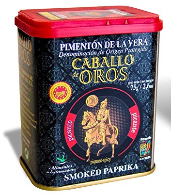 Pimentón de la Vera Picante D.O.P. Lata de 75 gr.