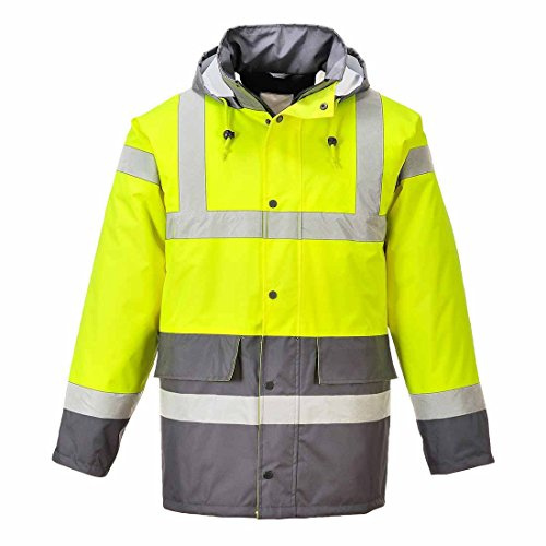 Portwest YeGre/M Veste de signalisation contrastée, multicolore, M