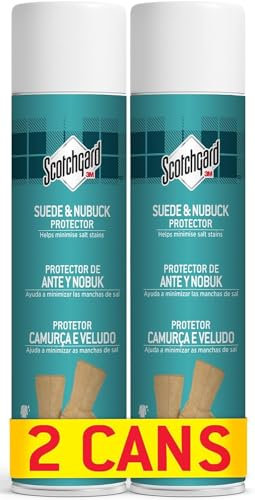Scotchgard Suede & Nubuck Protector, 2 Cans x 400ml