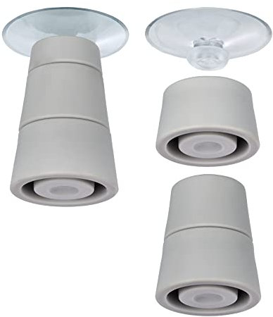 WENKO Feet for Hob Cover Plates Set of 4 - Replacement Feet, PVC, 4.4 x 5 x 4.4 cm, Transparent