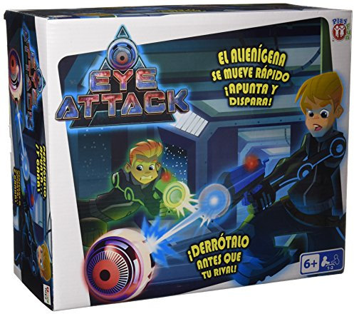 PLAY FUN BY IMC TOYS Eye Attack | Juego de acción en el que te tendrás que enfrentarte al Alienígena - Para niños +6 Años