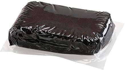 Dekora - Fondant Icing Black for Cake Decorating - Modelling Sugar Paste for Cakes & Cupcakes - Ready to Roll - Smooth Texture, Easy to Use - Coloured Icing Sugarpaste - 1 kg