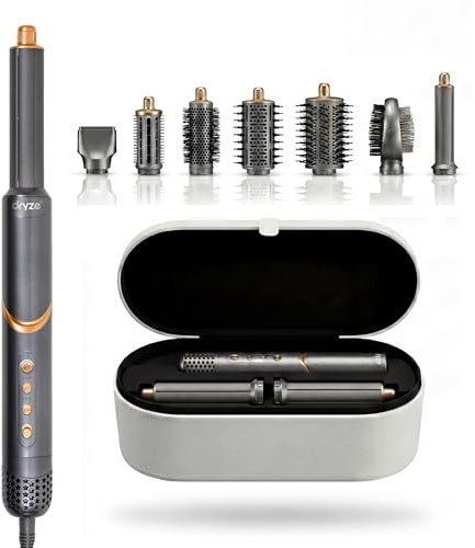 Dryze ProFlex - Airstyler - 8 in 1, lockenstab, haartrockner, warmluftbürste, föhnbürste, föhn