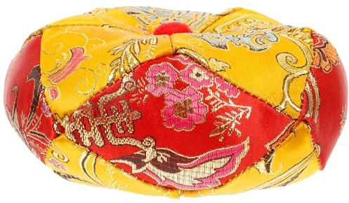 GATHINESS Cojín para Cuenco Tibetano de Sonido Diseño Creativo, Resistente y Portátil, Almohadilla de Tela Adecuado para Meditación y Yoga