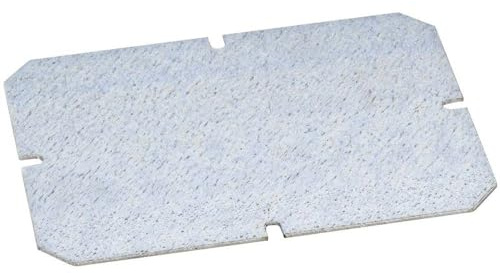 Fibox 5518023 MP 2016 - Placa de montaje (155 x 140 mm, chapa de acero galvanizado)