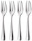 Robert Welch Malvern Bright Pastry Forks, Set of 4. Made from Stainless Steel. Dishwasher Safe