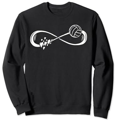 Liebe Unendlichkeit Volleyball trikot Fan Geschenk Sweatshirt