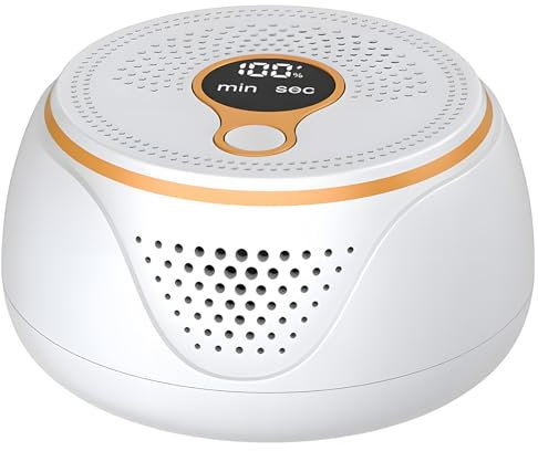 Mini Odour Eliminator Air Purifier - Portable Negative Air Purifier with 3 Modes, Rechargeable Odour Remover Timeable Smoke Extractor for Cigarettes, Cars, Closets, Pet Rooms, Refrigerator