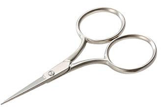 REMOS - Forbici di precisione con bordi taglienti temperati e manici grandi, 9 cm