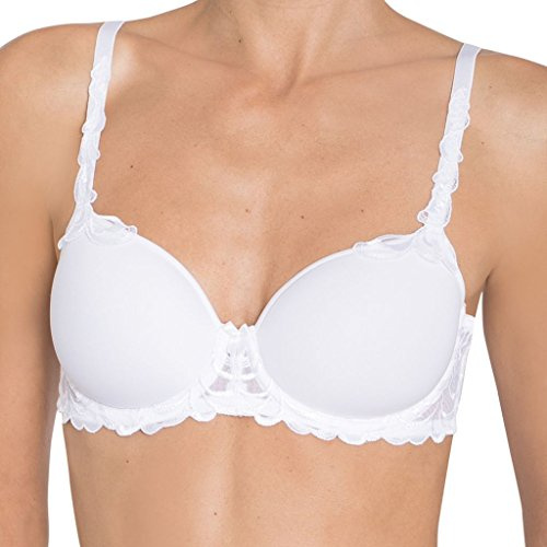 Triumph Damen BH Modern Finesse WP, mit Bügel, Gepolstert, Verstellbare Träger, 80F, Weiß