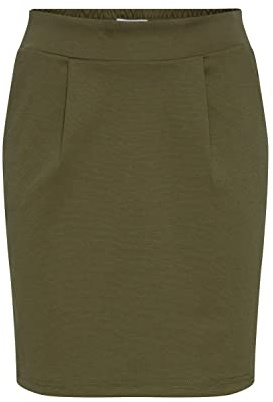 ICHI Ihkate SK Falda Informal de Negocios, 13024, XL para Mujer