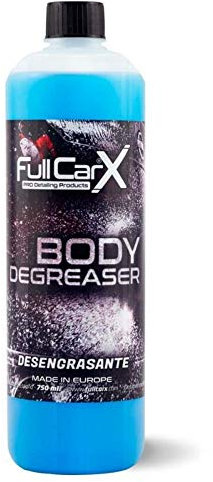 AutoFullCar FullCarX Body Degreaser 750 ml Nettoyant dégraissant pour voiture concentré, élimine les silicones, les cires, la graisse et la saleté, nettoyage en profondeur de carrosserie, jantes