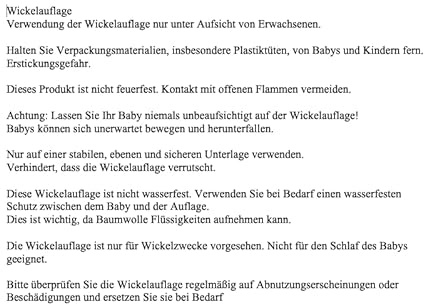 Wickelauflage mit Applikation -Prince Sternchen auf Grau - Wickeltischauflage Baby Auflage (70 x 70 cm)