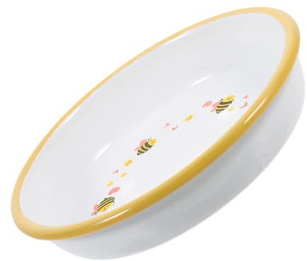 Garneck Vintage-emaille-rührschüssel Emaille-schüssel -sauerteigschüssel -waschschüssel Vintage-waschbecken -rührschüsseln