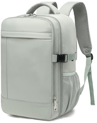 Lossga Handgepäck Rucksack 40x20x25 für Ryanair Rucksack Handgepäck Flugzeug mit Durchleitung 45 x 36 x 20 Tasche Reiserucksack Klein mit Eine Diebstahlsichere Tasche für Herren Damen, 14 Zoll Laptop