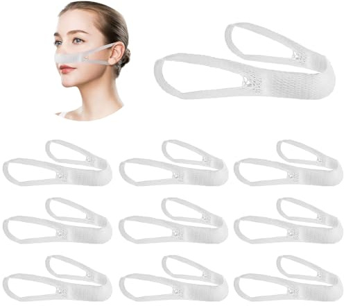 Nasenverband, Nasenbandage Nasenchirurgie Elastische Bandage Verbandhalter für Nasenchirurgie Elastische Bandage Postoperative Verfahren Nasale Postoperative Hilfsmittel (10)