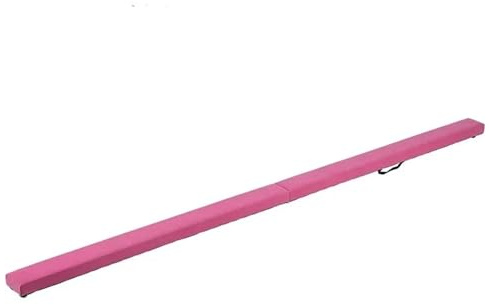 SHENJMAI Barra de Gimnasia Plegable Viga de Equilibrio Madera for Gimnasia Profesional for Adultos(6ft-183cm)