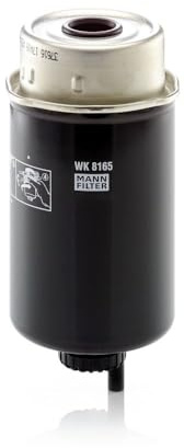 MANN-FILTER, WK 8165 Kraftstofffilter | Für Off-Highway, Schutz des Kraftstoffsystems, Injektorschutz, Zuverlässige Kraftstoffversorgung, Echte OE-Technologie