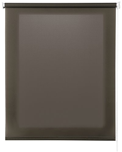 STOR PLANET | Estor Enrollable Translúcido, Persianas Enrollables Interior para Ventanas y Puertas. Estores para Cocina, salón, Dormitorio | Tierra, 120x250cm