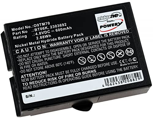 Powery Batería para Ikusi Modelo BT06K