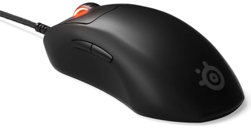 SteelSeries Esports FPS Souris Gaming - Ultra Légère - Prime + Edition - 5 Boutons Programmables - Capteur TrueMove Pro 18K CPI - Commutateurs Optiques Magnétiques - Personnalisation - Éclairage RVB -