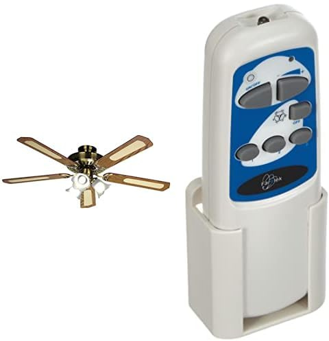 Farelek Baleares Ventilateur de plafond 132 cm & 112596 Telecommande pour ventilateur de plafond