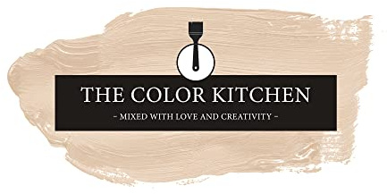 Livingwalls THE COLOR KITCHEN helle Wandfarbe - Malerfarbe für Wohnzimmer und Schlafzimmer - matte Innenfarbe in Beige - 2,5l Deckfarbe in TCK6008