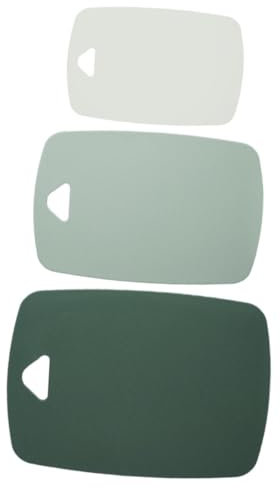 OUNONA 3pcs Kitchen Chopping Board Versatile Cutting Boards for Fruits Vegetables and Meat and Easy to Clean Space-Saving Design for Efficient Kitchen Organization