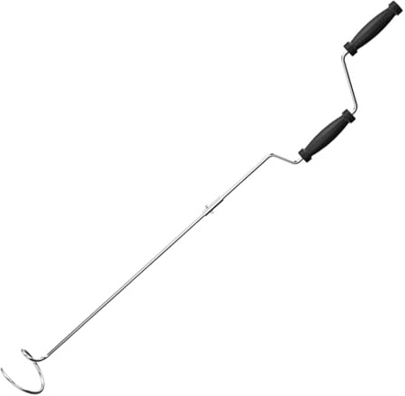 Manual Compost Turner Sturdy Rustproof Soil Loosener Lawn Aerator