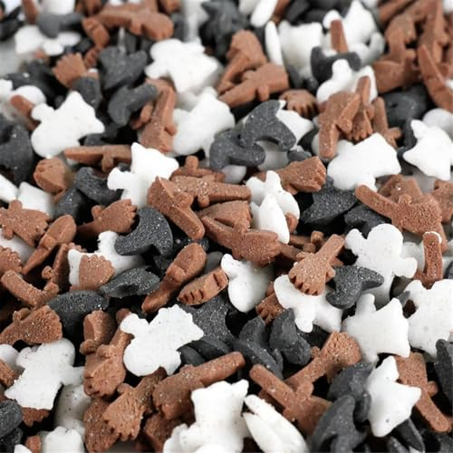 Streuselheld Halloween Streusel 80g Streusel zum Dekorieren und Verzieren von Gebäck aller Art wie Torten Kuchen Keksen Zuckerstreusel