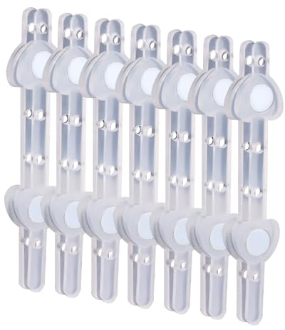 7 Paar Boutonniere Magnete, Florale Boutonniere Magnete Anstecknadel Magnet Magnetische Anstecknadel Verschlüsse für Die Anstecknadel Herstellung der Hochzeit Braut Zubehör