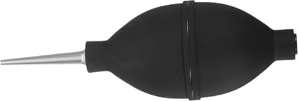 Veemoon Nettoyante Et Œil En Silicone Noire, Embout Long, Grosse Taille, Souffleur De Poussière Ergonomique Pour Soin Auriculaire Et Nettoyage Oculaire, Usage Domestique Et Professionnel