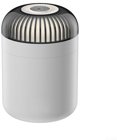 Umidificatore USB da 500 ml con luce notturna colorata, per stelle filanti e comfort camera da letto (bianco)
