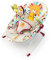 Bright Starts Seggiolino Comodo Vibrante Rilassante per Neonati con Giocattoli, Unisex, 0-6 Mesi (Playful Paradise)