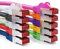 deleyCON 10x 2m Cavo Patch CAT6 PIMF S/FTP Schermatura CAT-6 RJ45 Cavo di Rete Cavo Ethernet LAN DSL Interruttore Router Modem Punto di Accesso - Multicolore