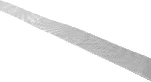 heimtexshop24 Raffrolloband Raffrollo Aufbügelbar Vorfixierbar 17mm Breit 5cm Abstand Transparent (10m)