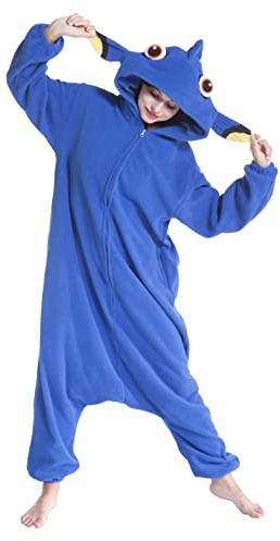 SimZoo Tier-Einteiler-Pyjama für Erwachsene, Herren und Damen, Unisex-Hauskleidung Einteilige Cosplay-Kostüm, Nachtwäsche | Damen-Nachtwäsche, Homewear