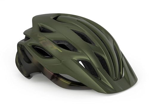 MET - Veleno Mountainbike-Helm in Oliv/Iridium Größe M (56-58 cm)