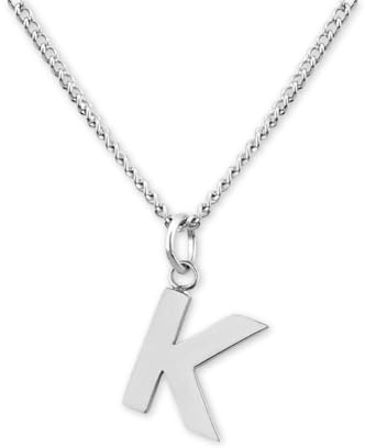 GD GOOD.designs Kette mit Buchstaben Silber - Wasserfest I hautverträgliche Halskette für Damen mit A-Z Anhänger I Initial Buchstabenkette