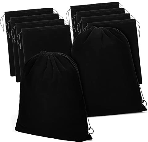 YARNOW 10pièces Pochettes Avec Cordon De Serrage De Rangement Polyvalents Pour Bijoux Bonbons Et Petits Objets Pour Fêtes Et Événements