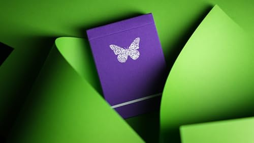 Murphy's Magic Supplies, Inc. Spielkarten mit Schmetterlingsmotiv (Royal Purple Edition)